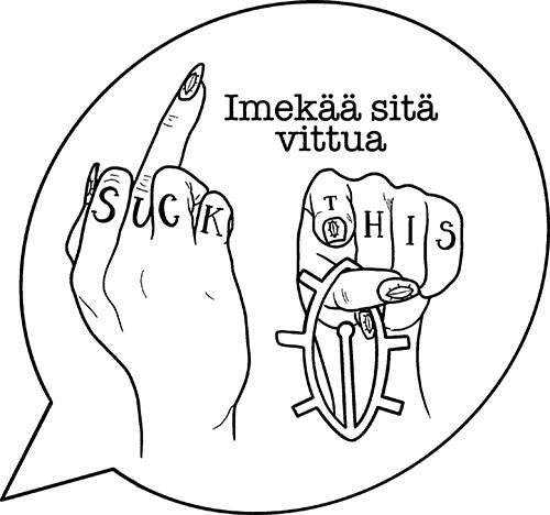 Imekää sitä vittua