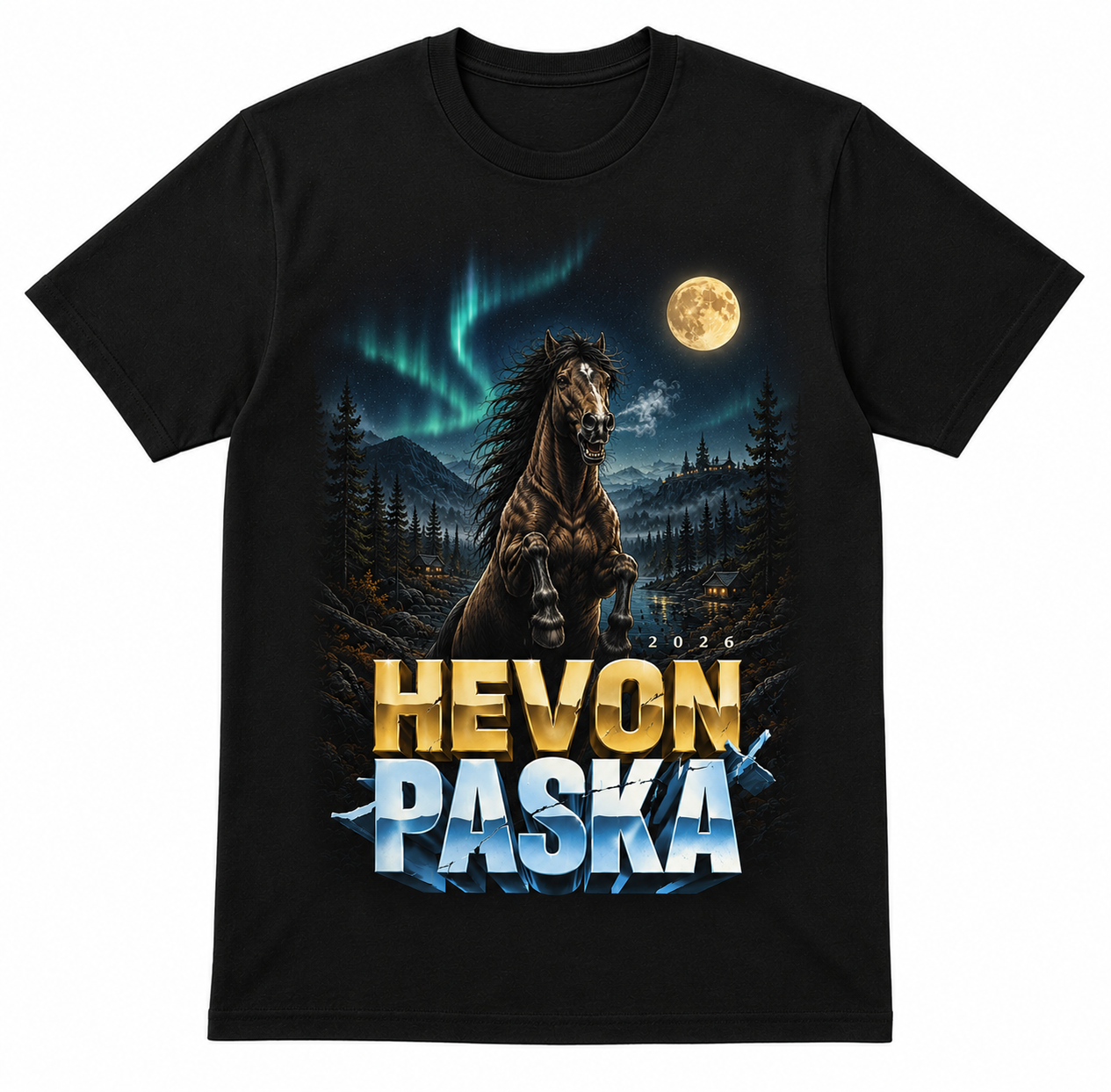 Image of Hevon x Paska - T-paita, unisex