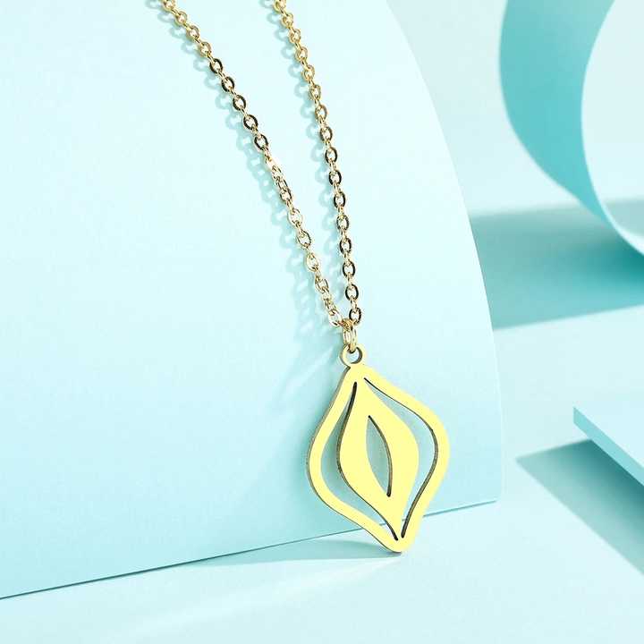 Image of Vulva kaulakoru - Kultainen suihku