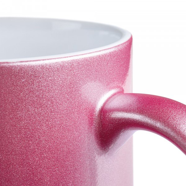 Image of Kahvikuppi - Vittu mitä paskaa - Helmeilevä pinkki