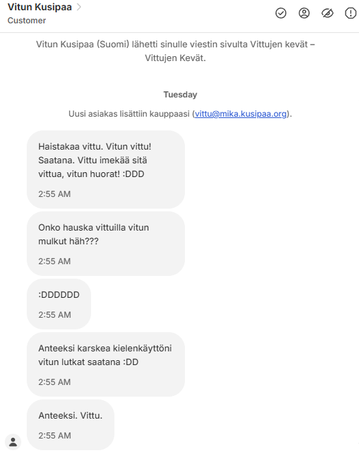 Imekää sitä vittua by Carita - T-paita, naisten