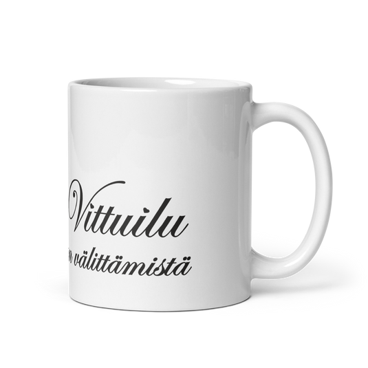 Kahvikuppi - Vittuilu on välittämistä