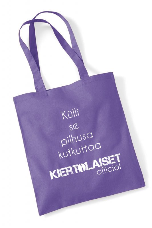 Image of Kiertolaiset: Külli se pilhusa kutkuttaa - kangaskassi - Vittujen Kevät