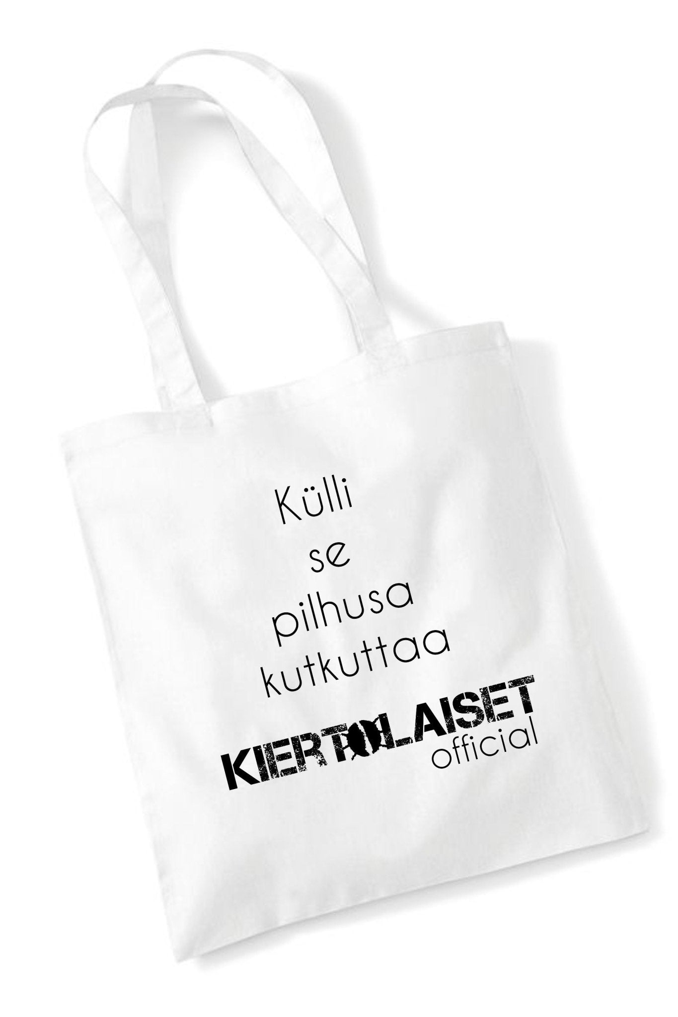 Image of Kiertolaiset: Külli se pilhusa kutkuttaa - kangaskassi - Vittujen Kevät