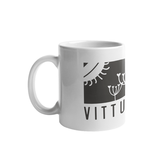 Vittujen kevät logo - kahvikuppi - Vittujen Kevät