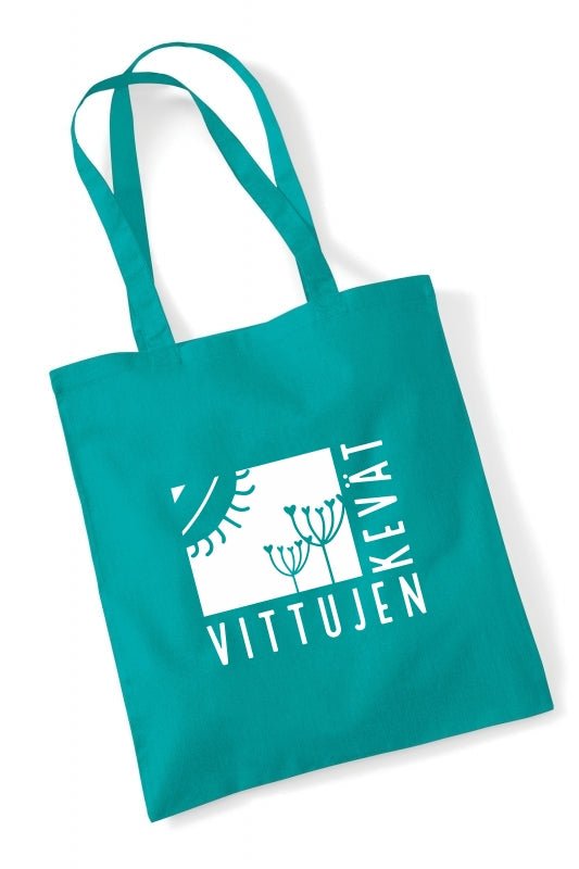 Image of Vittujen kevät logo - kangaskassi - Vittujen Kevät
