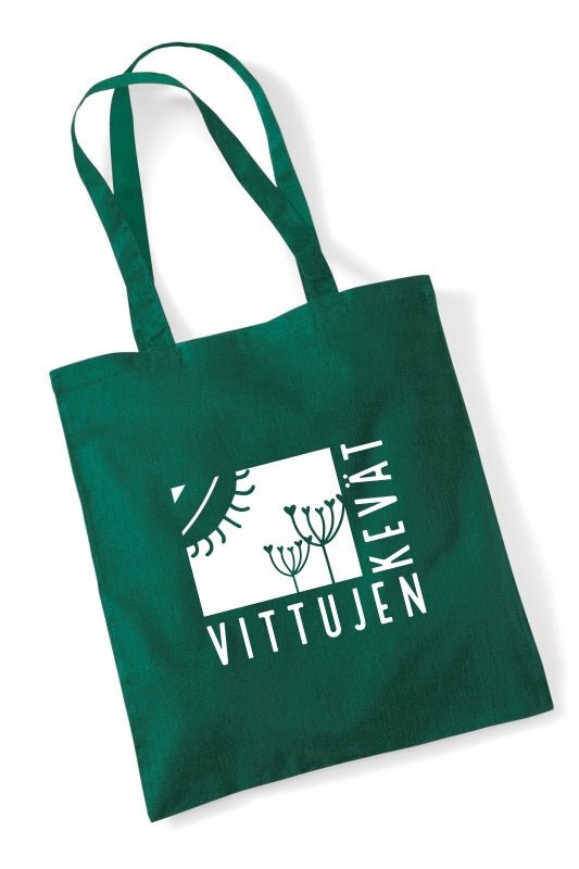 Image of Vittujen kevät logo - kangaskassi - Vittujen Kevät