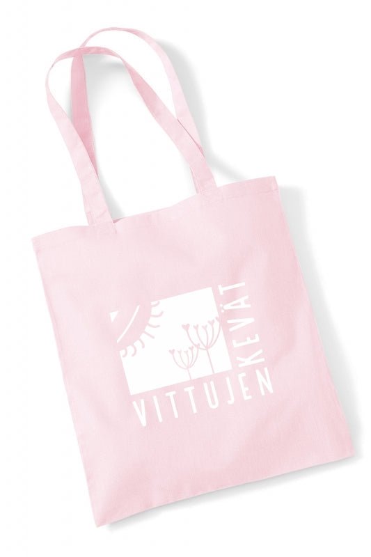 Image of Vittujen kevät logo - kangaskassi - Vittujen Kevät