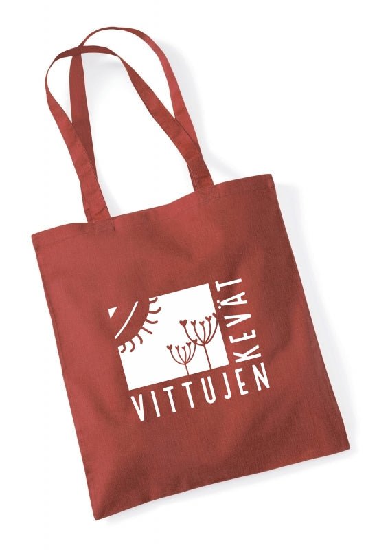 Image of Vittujen kevät logo - kangaskassi - Vittujen Kevät