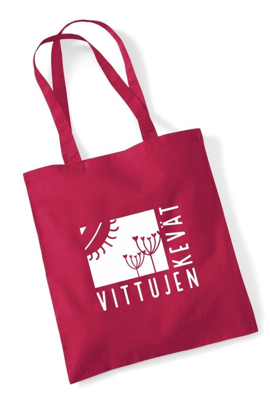 Image of Vittujen kevät logo - kangaskassi - Vittujen Kevät