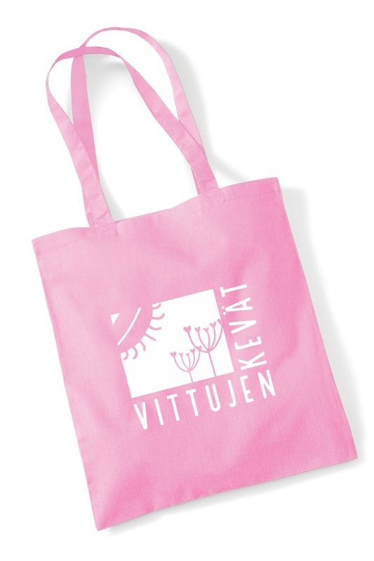 Image of Vittujen kevät logo - kangaskassi - Vittujen Kevät