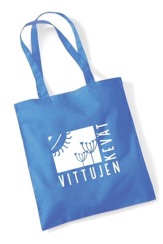 Image of Vittujen kevät logo - kangaskassi - Vittujen Kevät