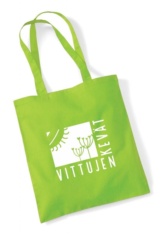Image of Vittujen kevät logo - kangaskassi - Vittujen Kevät