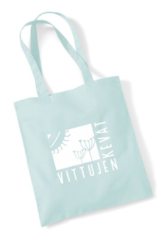 Image of Vittujen kevät logo - kangaskassi - Vittujen Kevät