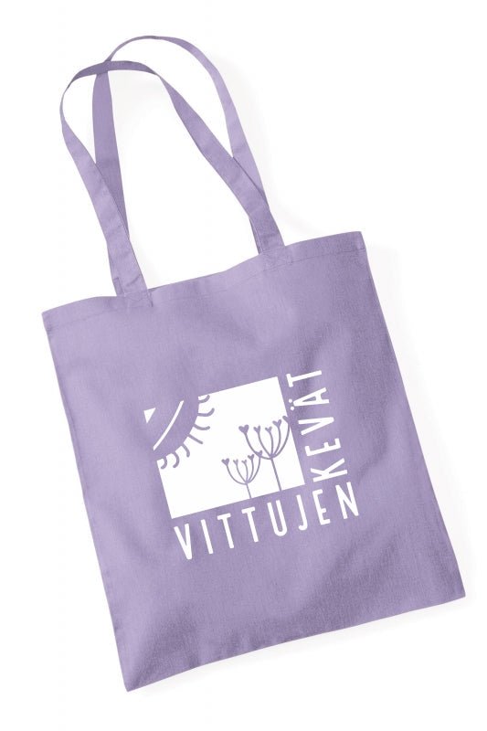 Image of Vittujen kevät logo - kangaskassi - Vittujen Kevät