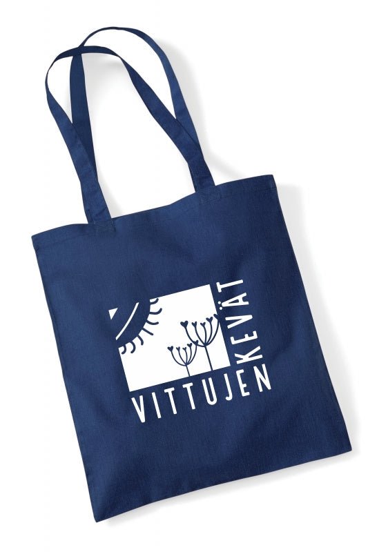 Image of Vittujen kevät logo - kangaskassi - Vittujen Kevät