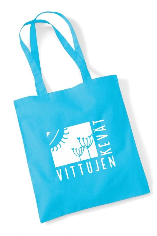 Image of Vittujen kevät logo - kangaskassi - Vittujen Kevät