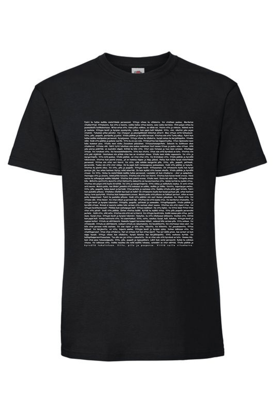 Vitun sanonnat ja manaukset - T-paita, unisex - Vittujen Kevät